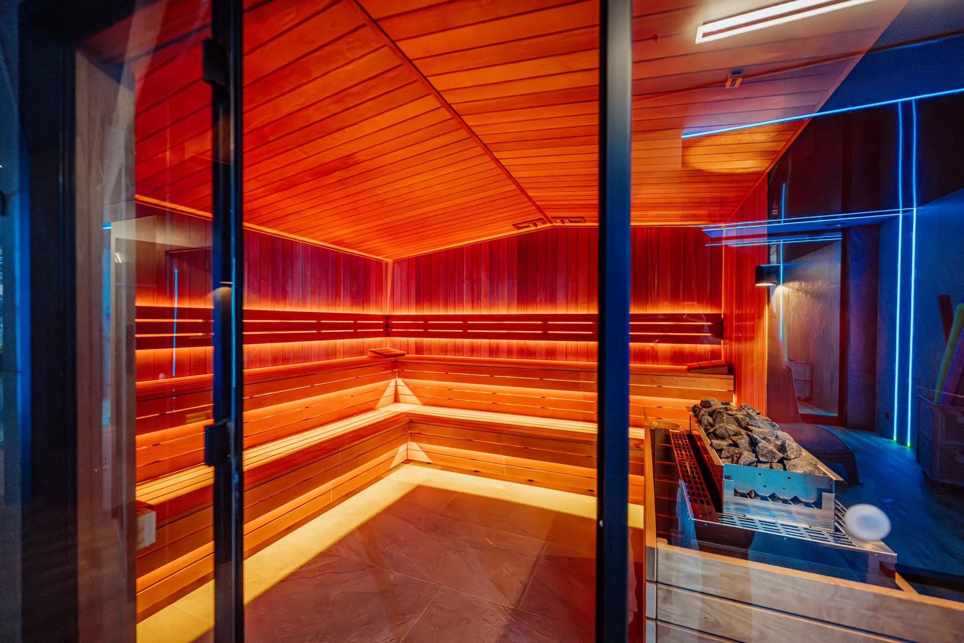 Sauna w obiekcie